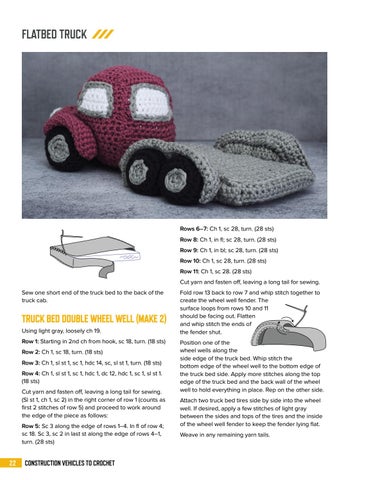 Construction Vehicles to Crochet ( 预览 ) 第 24 页