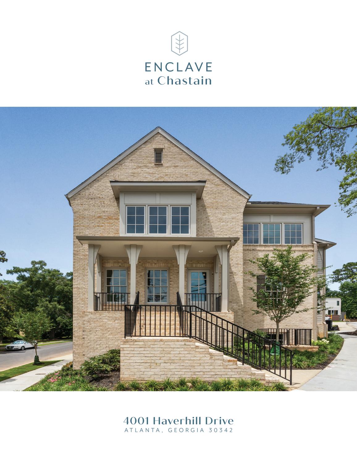 Enclave at Chastain 4001 Haverhill Drive by Atlanta Fine Homes