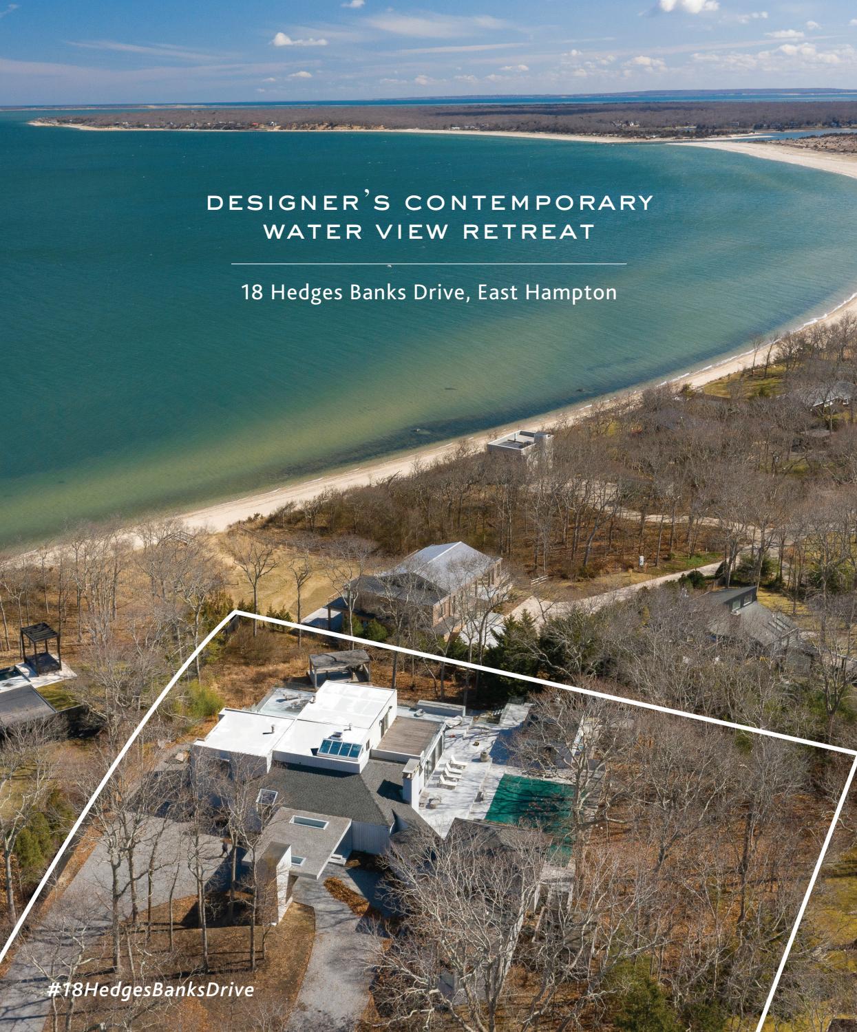 18 Hedges Banks Drive, East Hampton by Saunders & Associates Issuu