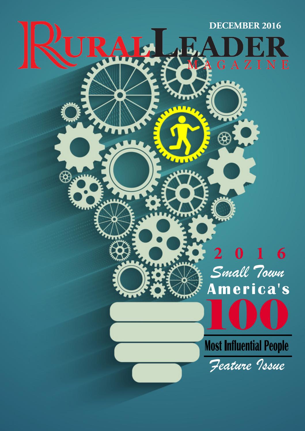 Rural Leader Magazine December 2016 by Rural Leader Magazine Issuu
