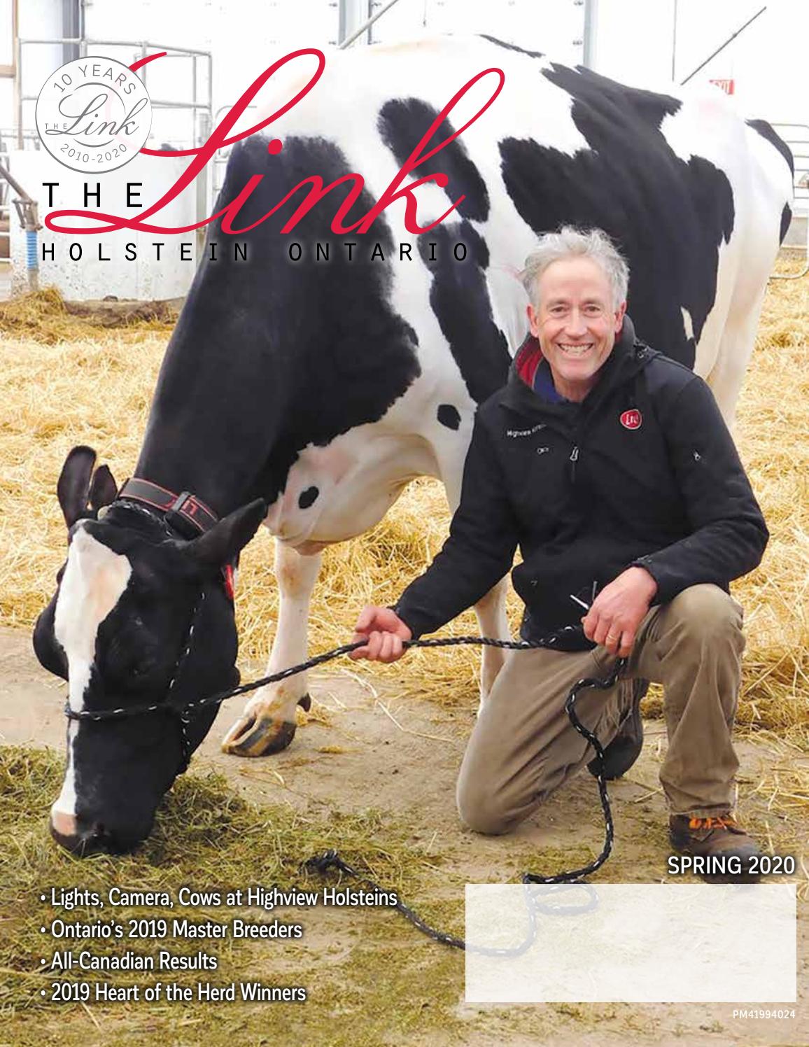 Spring 2020 Link By Ontario Holstein Branch Issuu