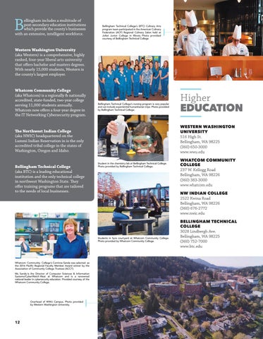 Bellingham - Bellingham Chamber 指南 2020 第 12 页