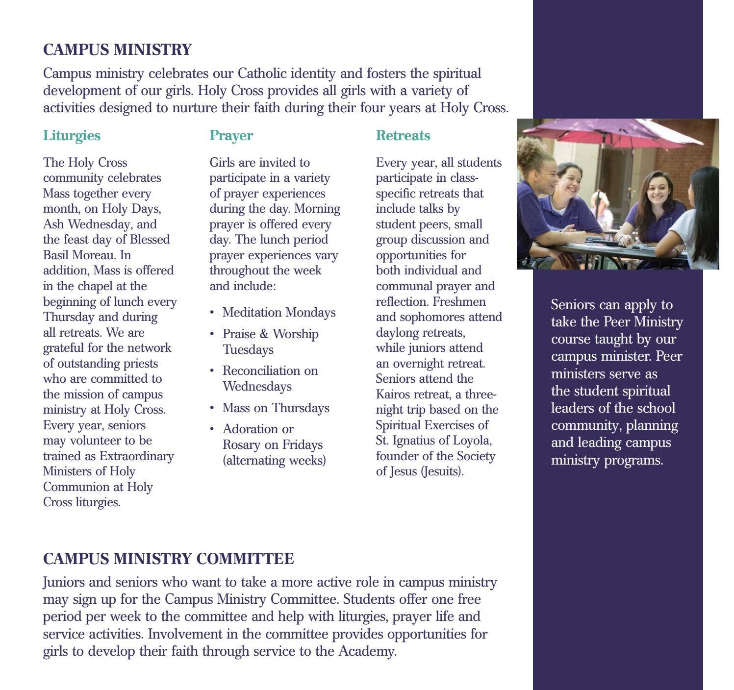 The Academy of the Holy Cross #EmpoweredGirls by The Academy of the ...