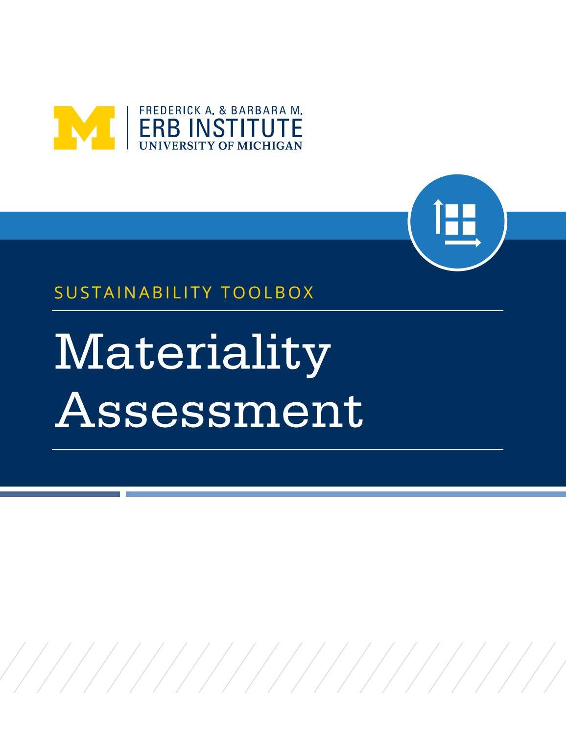 Erb Institute Toolbox: Materiality Assessment by Erb Institute - Issuu