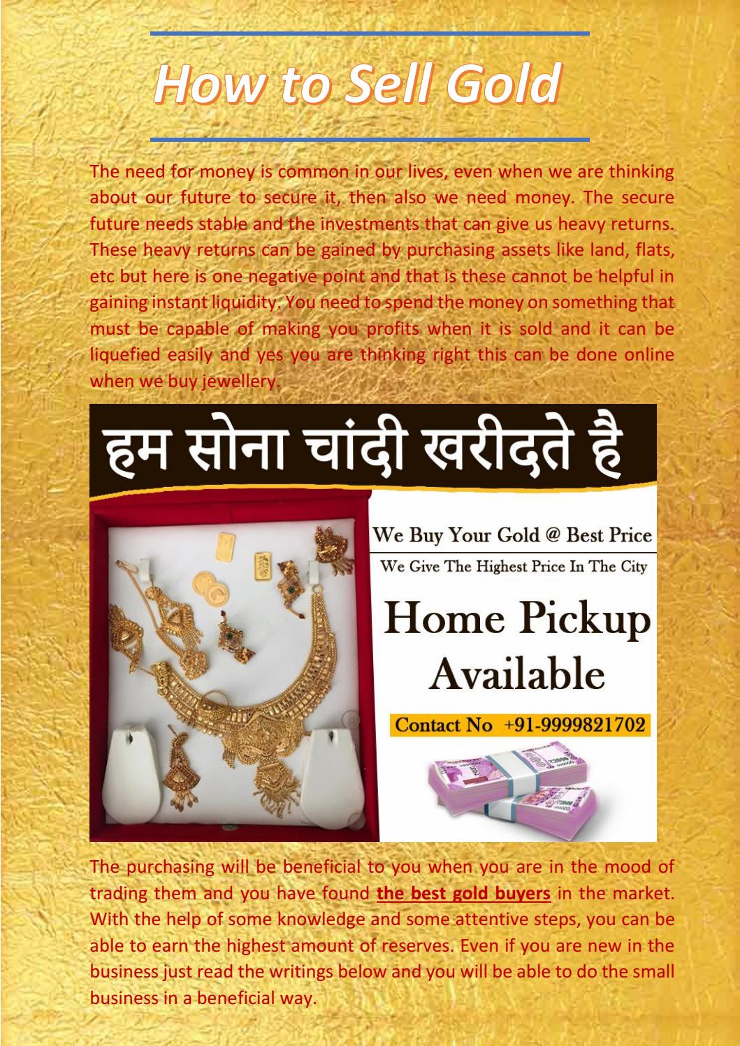 Sell Gold jewellery near me by angelnegi9876 Issuu