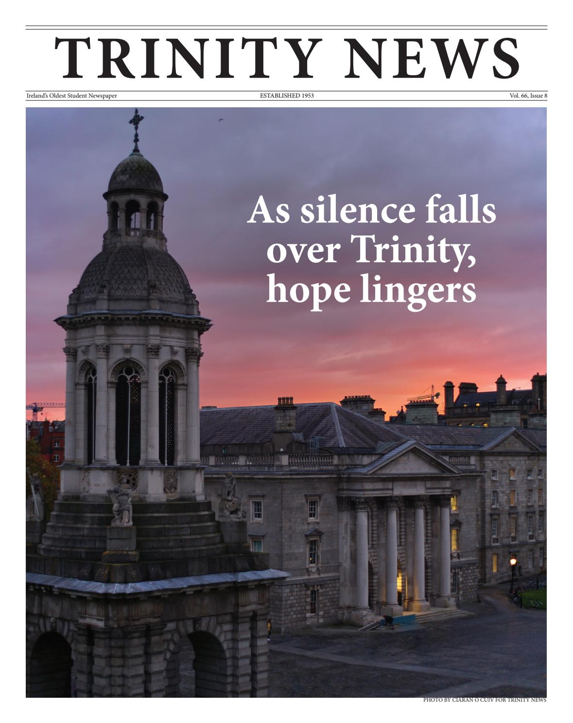 Trinity News Vol 66 Issue 8 By Trinity News Issuu