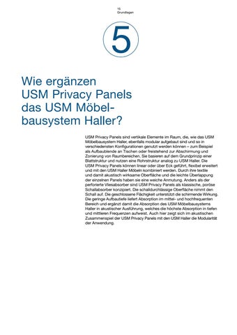 USM Privacy Panels 第 15 页