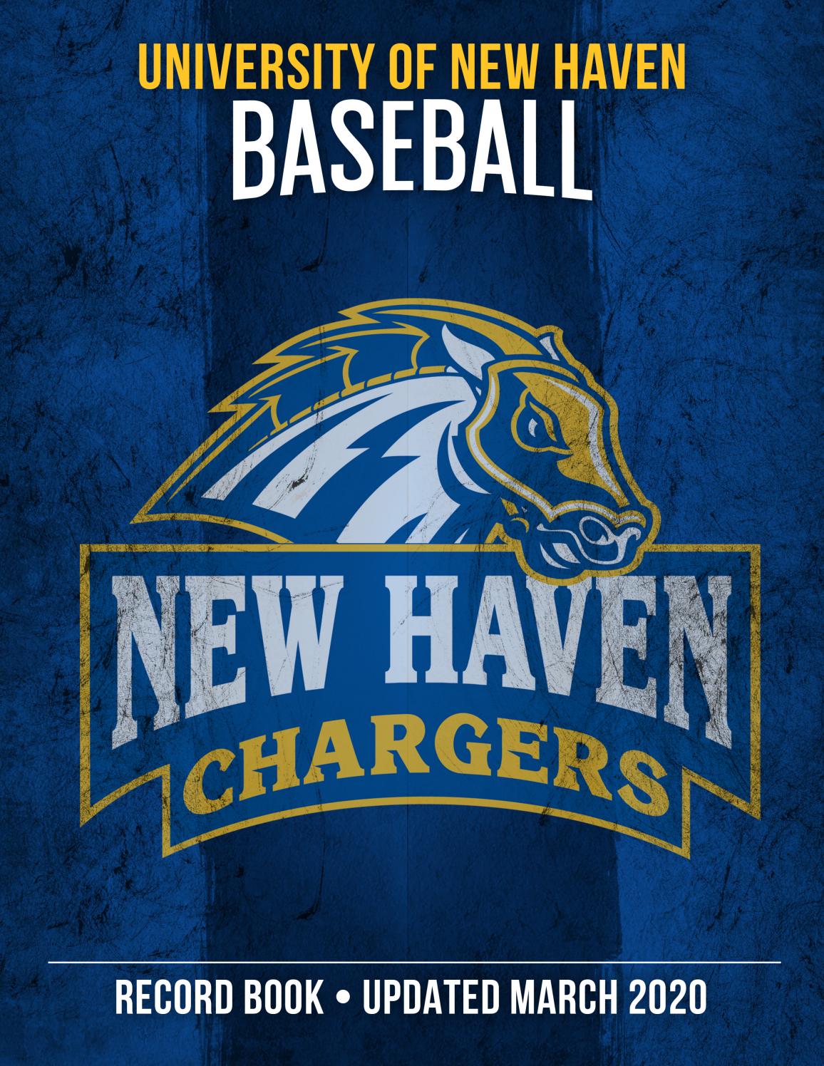 University of New Haven Baseball Record Book by New Haven Chargers Issuu