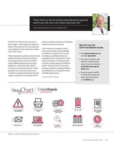 Presence: Spring 2020 By Saint Francis Health System - Issuu
