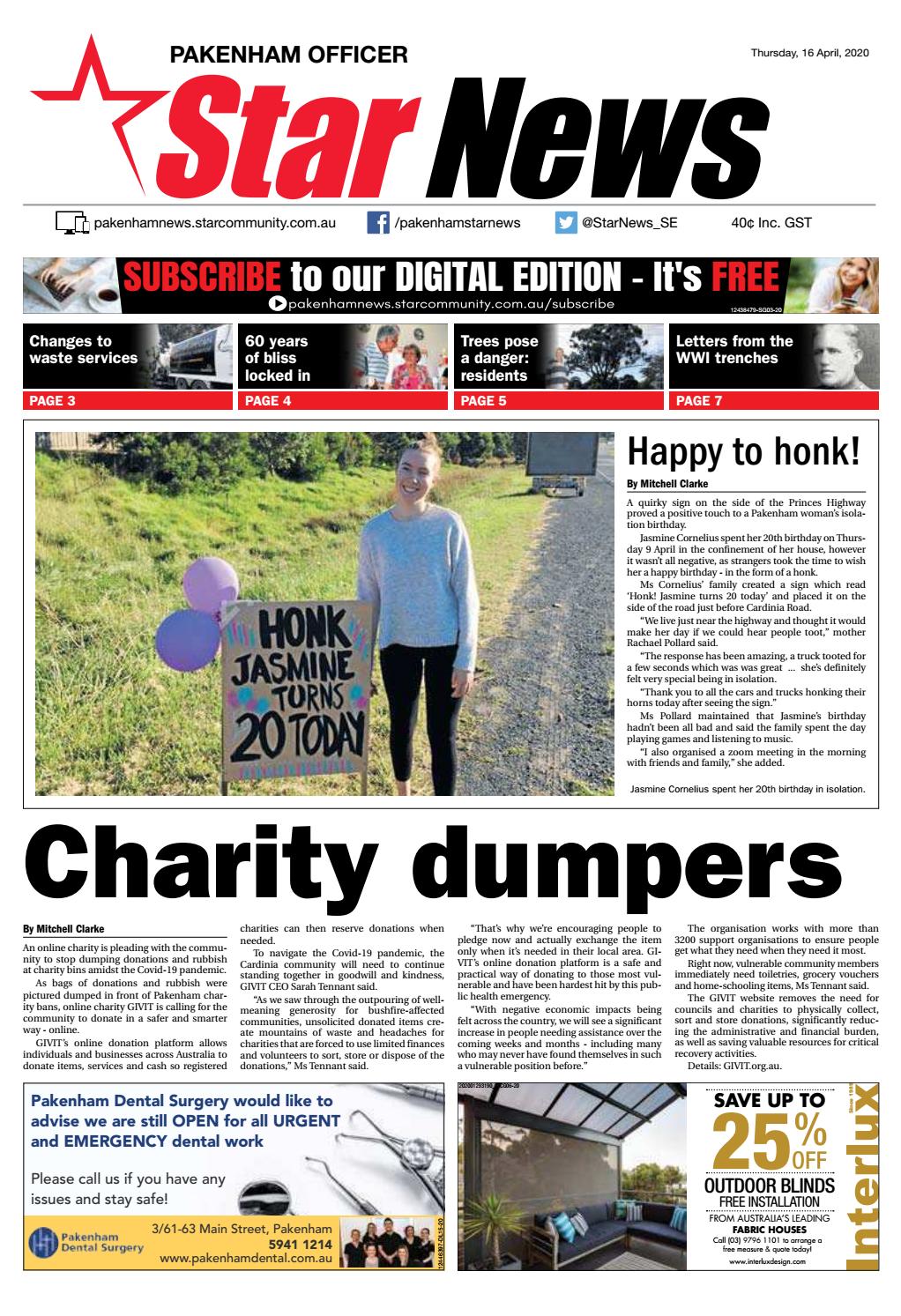Pakenham Officer Star News 16th April By Star News Group Issuu