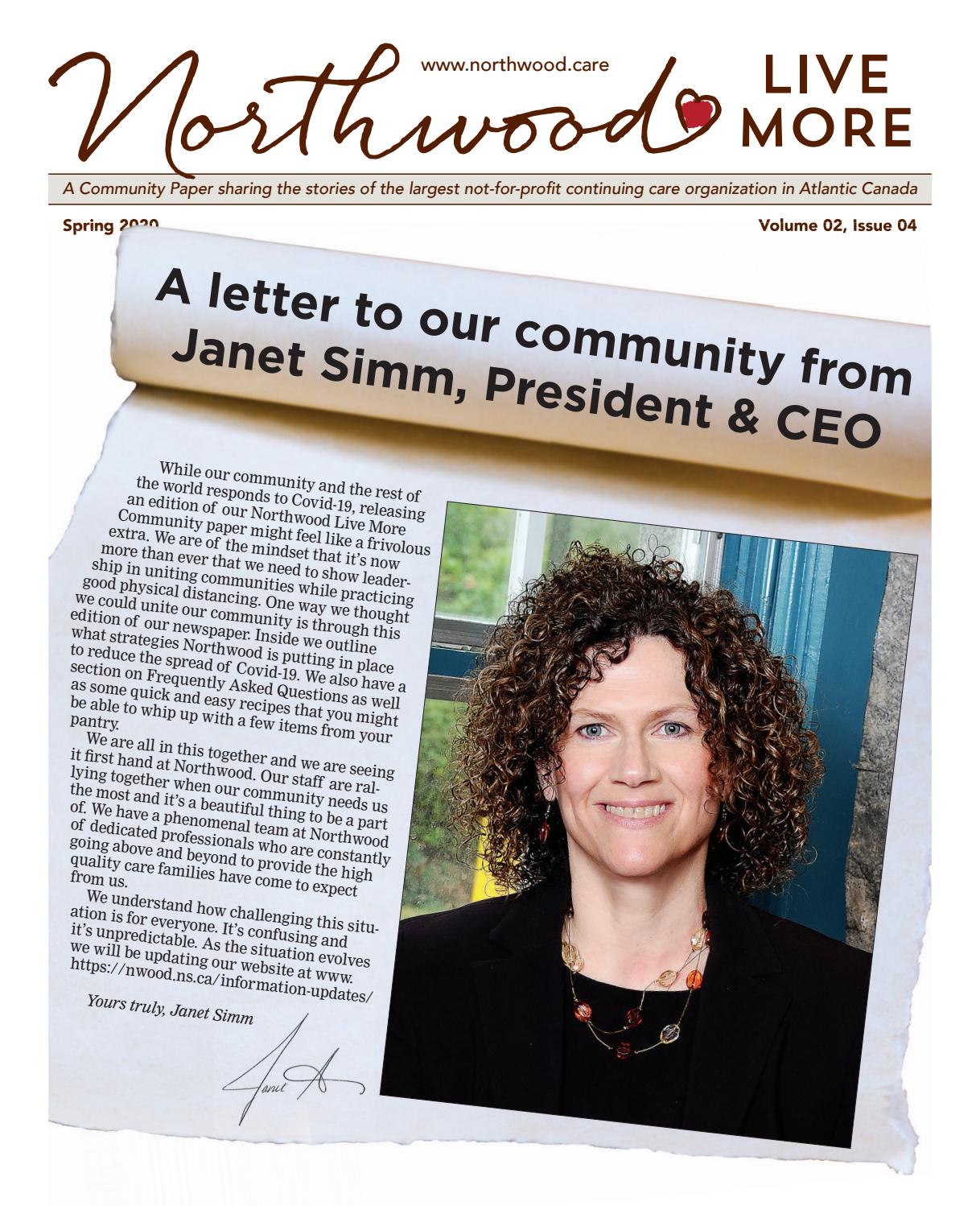 Northwood Live More Newspaper, April 2020 by NorthwoodLiveMore Issuu