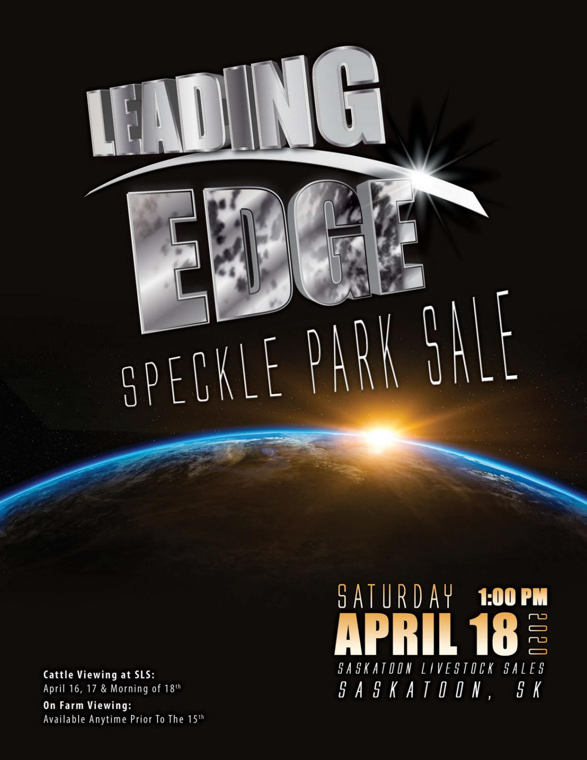 Leading Edge Speckle Park Sale 2020 by Today's Publishing Inc. - Issuu Leading Edge Speckle Park Sale 2020 by Today's Publishing Inc. - Issuu