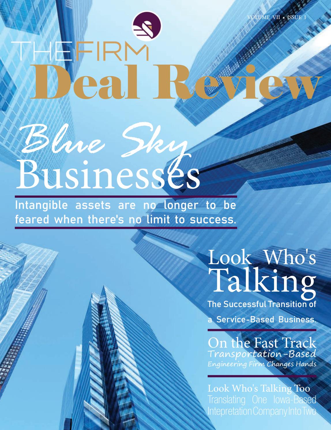 The Firm, Deal Review (Vol.7 Issue 2) by Omaha Magazine Issuu