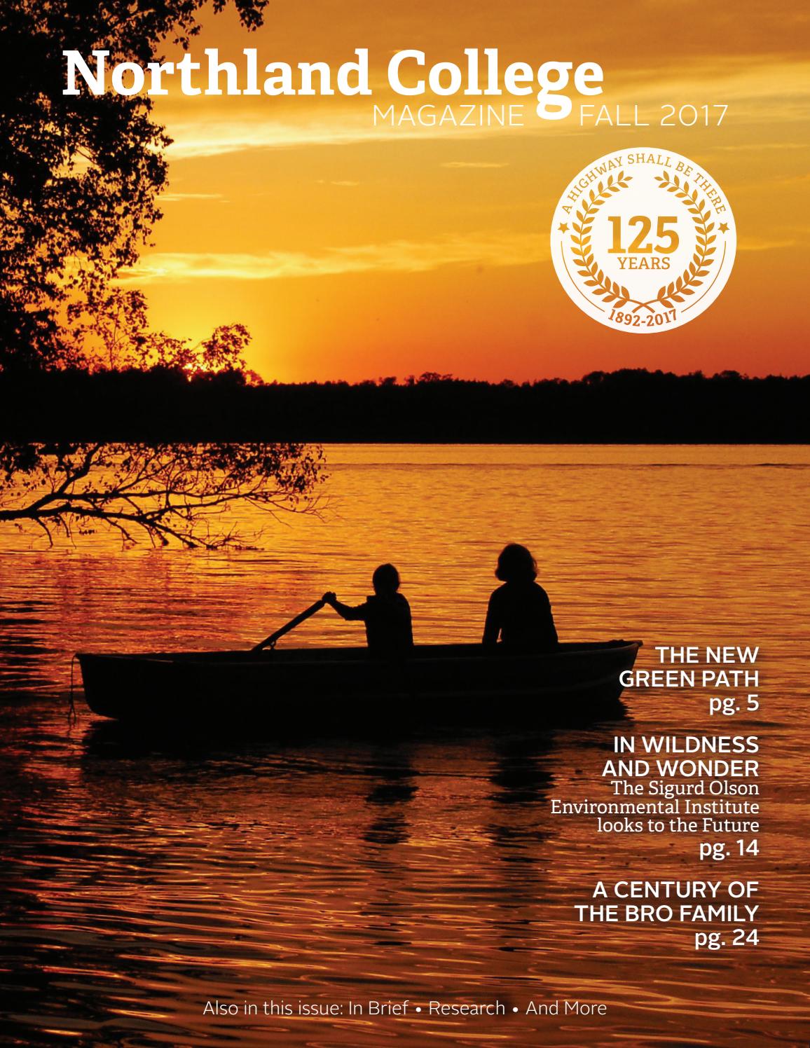 northland outdoors magazine on Northland College Magazine By Northland College Issuu