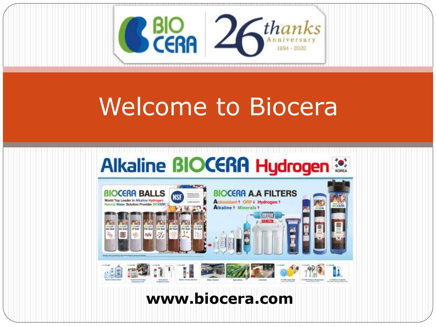 Biocera Alkaline Water Purifier Machine by biocera - Issuu