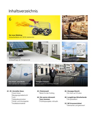 Sonepar Suisse 灯饰目录 · Winterhalter + Fenner | Journal 01/20 第 5 页