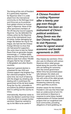 EXECUTIVE KNOWLEDGE LINES FEBRUARY 2020 第 13 页