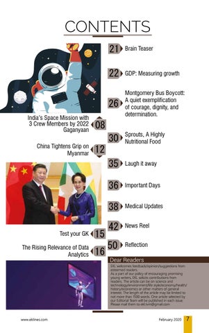 EXECUTIVE KNOWLEDGE LINES FEBRUARY 2020 第 7 页
