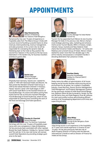 SIHRA News-NOV-DEC 2019 第 22 页