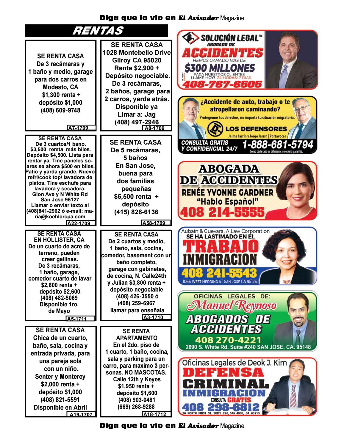 RENTAS #1711 by El Avisador Magazine - Issuu