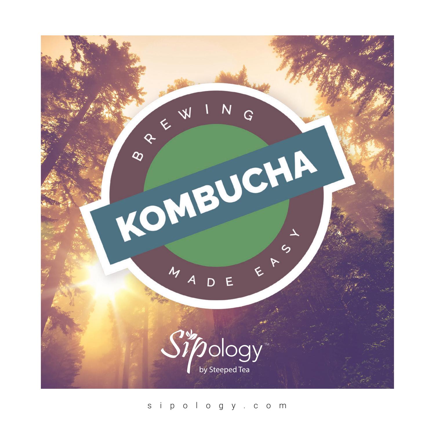 Kombucha Guide by Sipology by Steeped Tea - Issuu