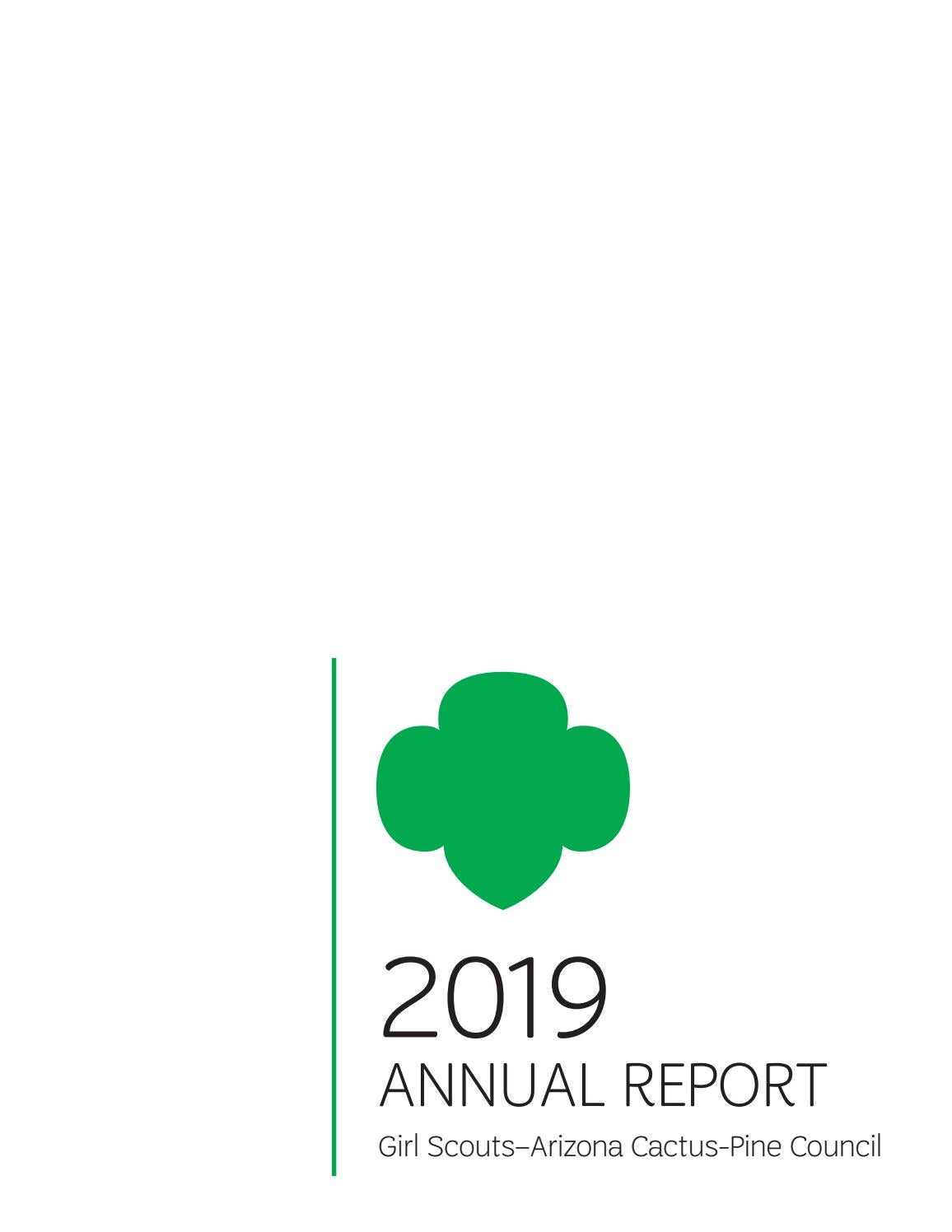 GSACPC Annual Report 2019 by Girl Scouts–Arizona Cactus-Pine Council, Inc -  Issuu
