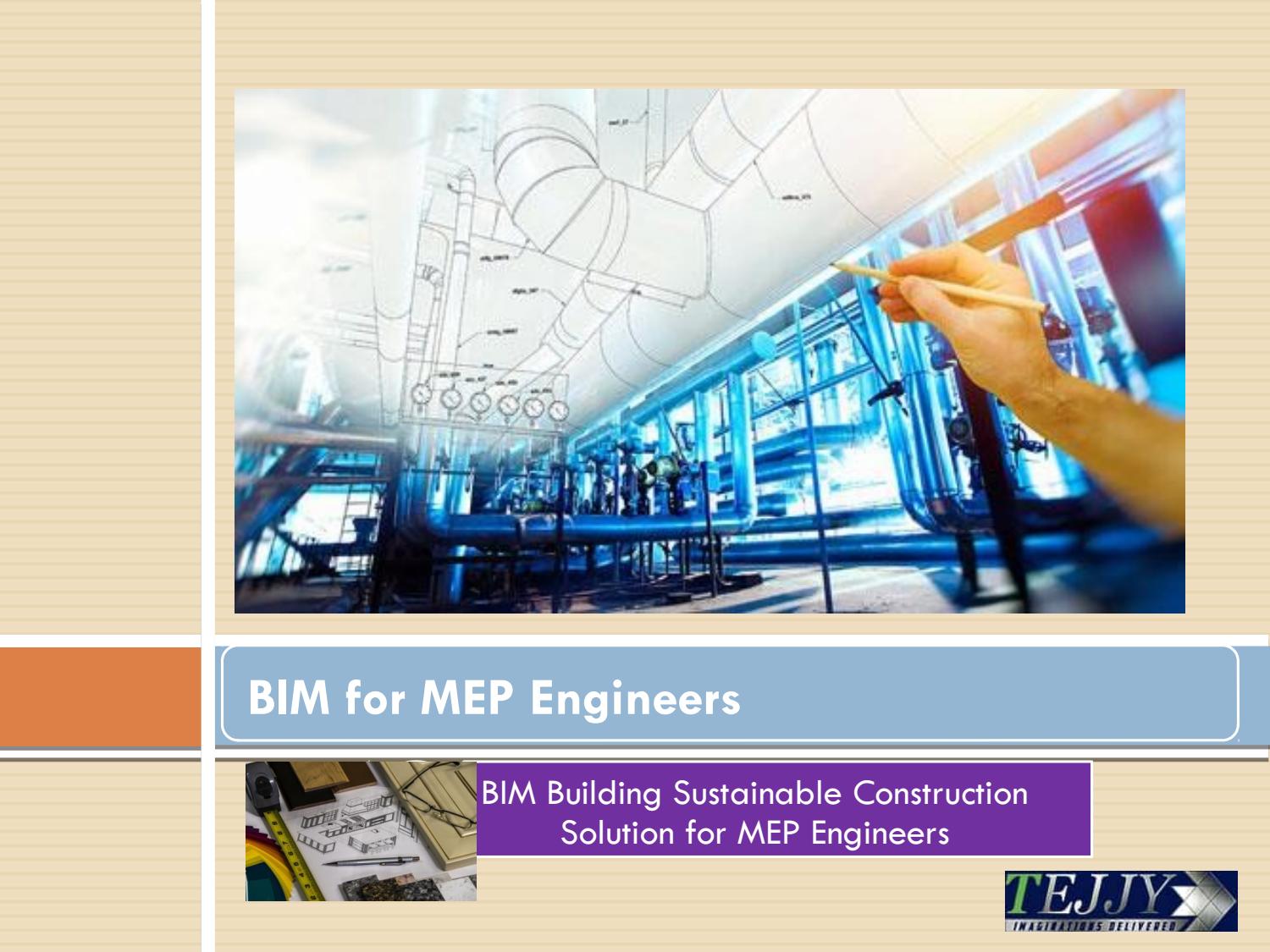 BIM for MEP Engineers | BIM for MEP Contractors in USA | Tejjy Inc. by ...