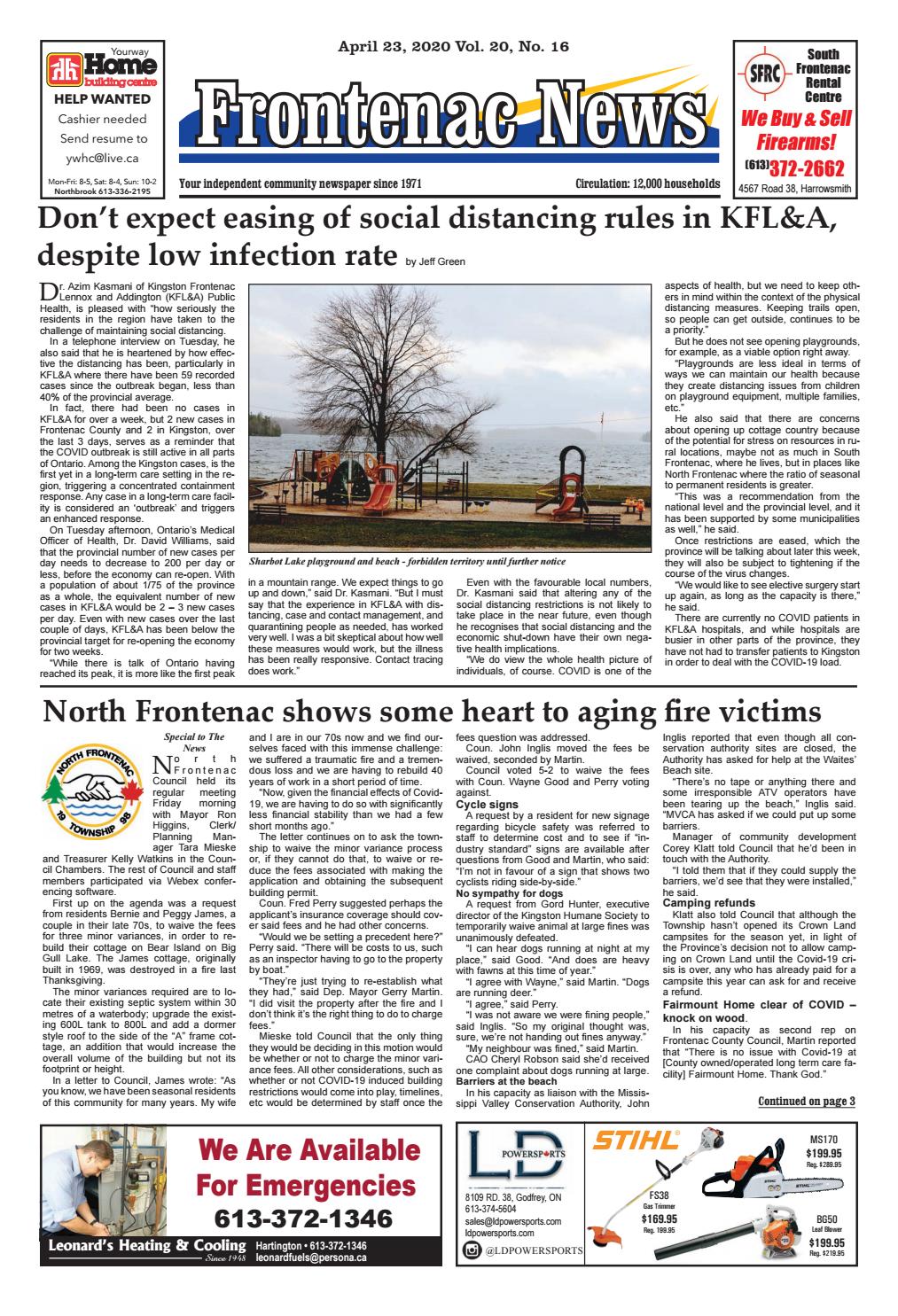 Vol.20 No.16 by Frontenac News Issuu