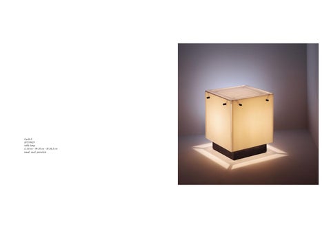 Servitel 灯饰目录 · Catalogo Serax Ann Demeulemeester (Lamparas) 2020 第 19 页