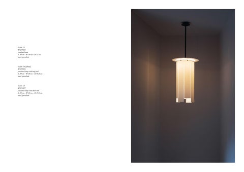 Servitel 灯饰目录 · Catalogo Serax Ann Demeulemeester (Lamparas) 2020 第 8 页