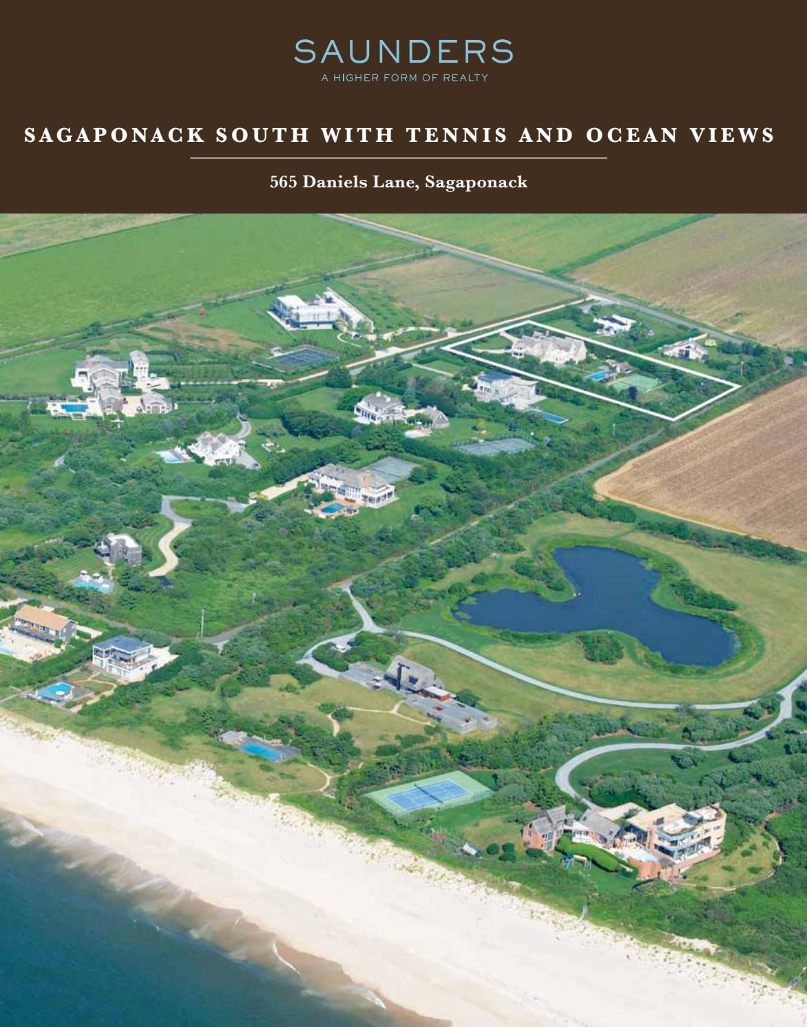 565 Daniels Lane, Sagaponack by Saunders & Associates Issuu