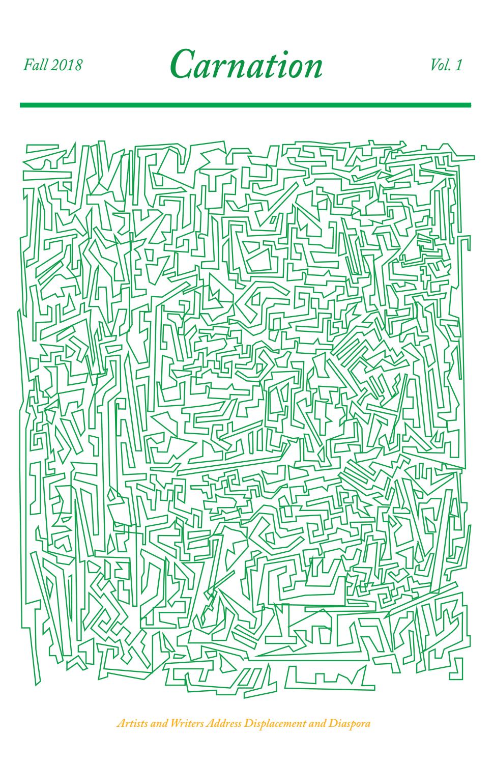 Carnation Vol 1, 2018 by Carnation Zine Issuu