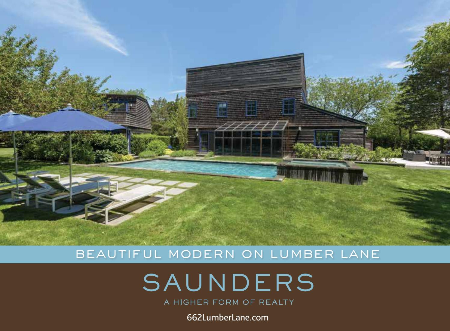 662 Lumber Lane, Bridgehampton by Saunders & Associates Issuu
