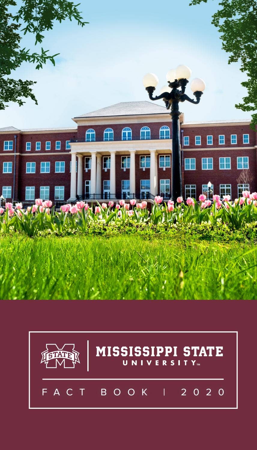 Mississippi State University Fact Book 2020 by MSSTATE Issuu