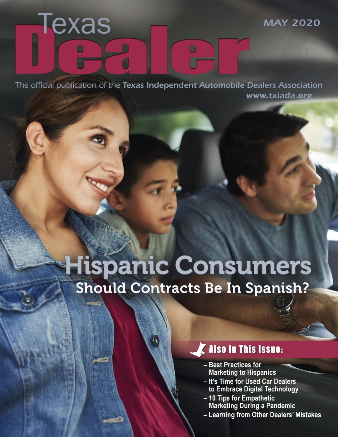 Texas Dealer May 2020 by Texas Independent Auto Dealers Association Issuu