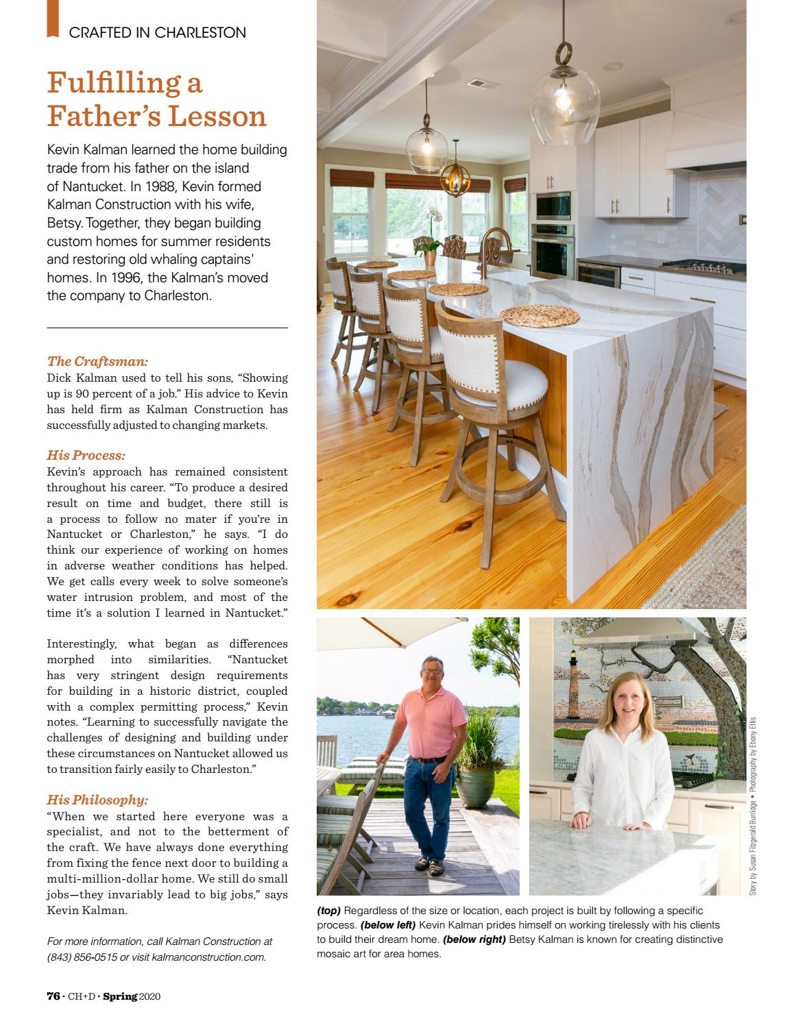 Paula Rallis by Charleston Home + Design Magazine - Issuu