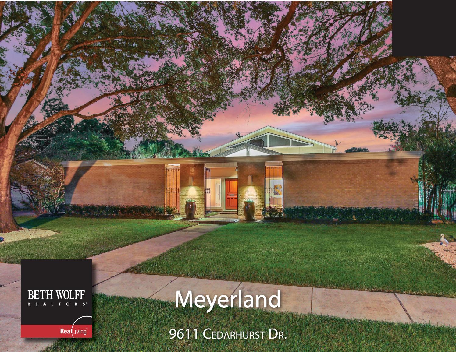 9611 Cedarhurst Drive Digital Brochure by Beth Wolff Realtors Issuu