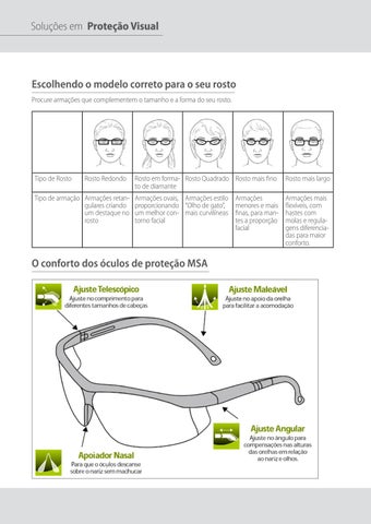 MSA | Proteção Visual 第 6 页