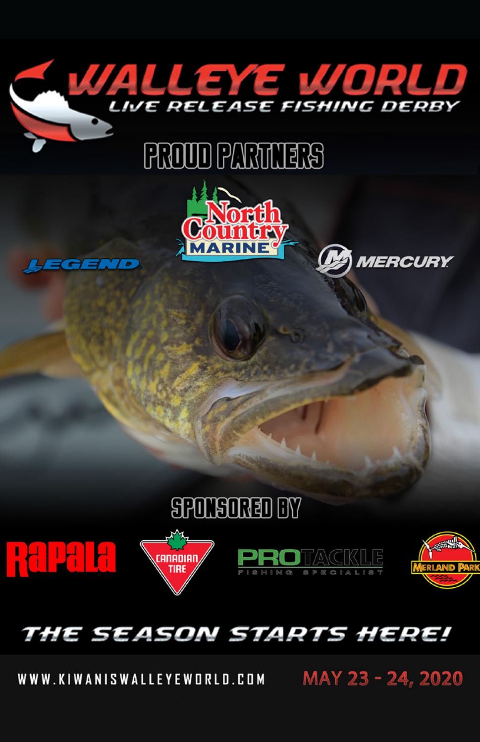 2020 Kiwanis Walleye World Fishing Guide by Willow