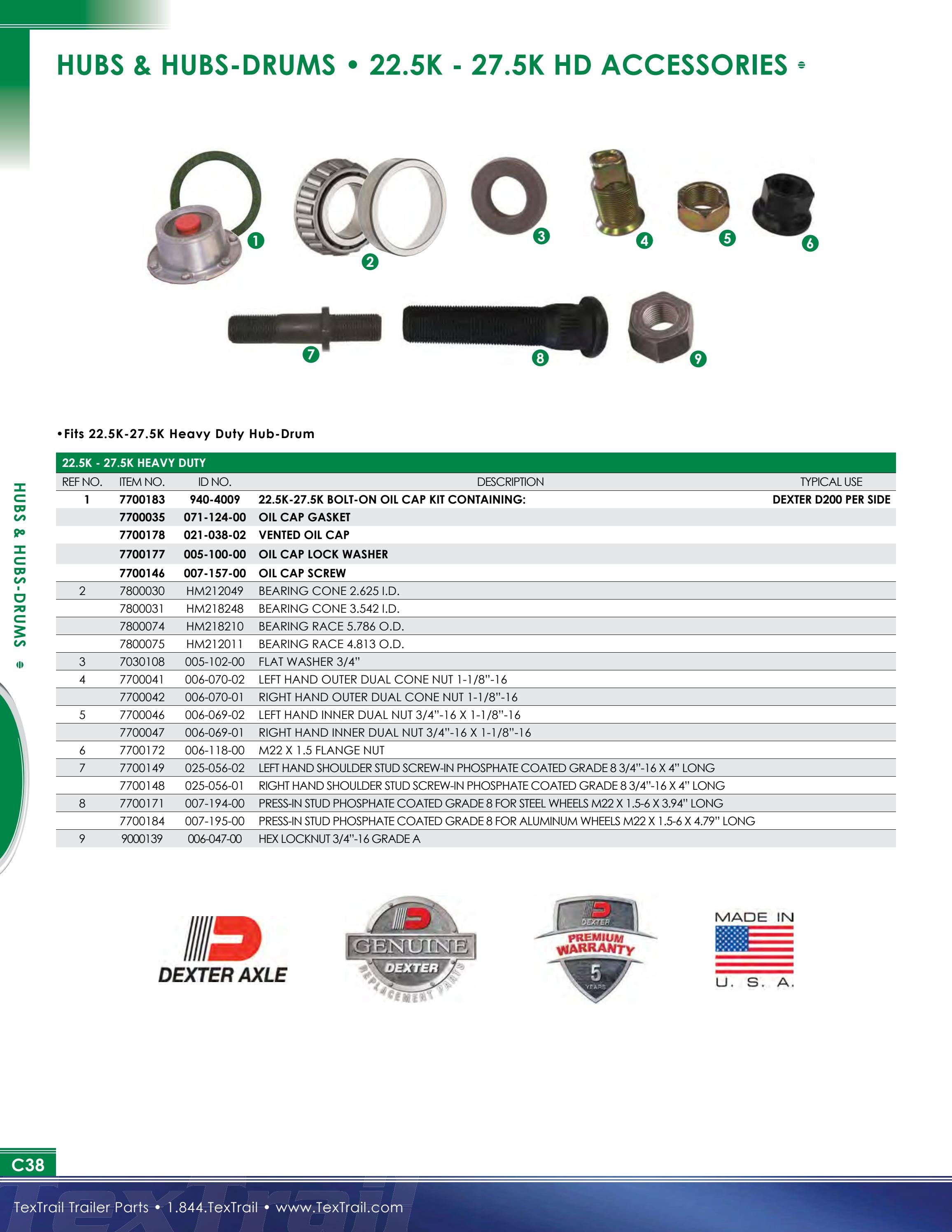 TexTrail Trailer Parts Catalog by Dino Marketing Group Issuu