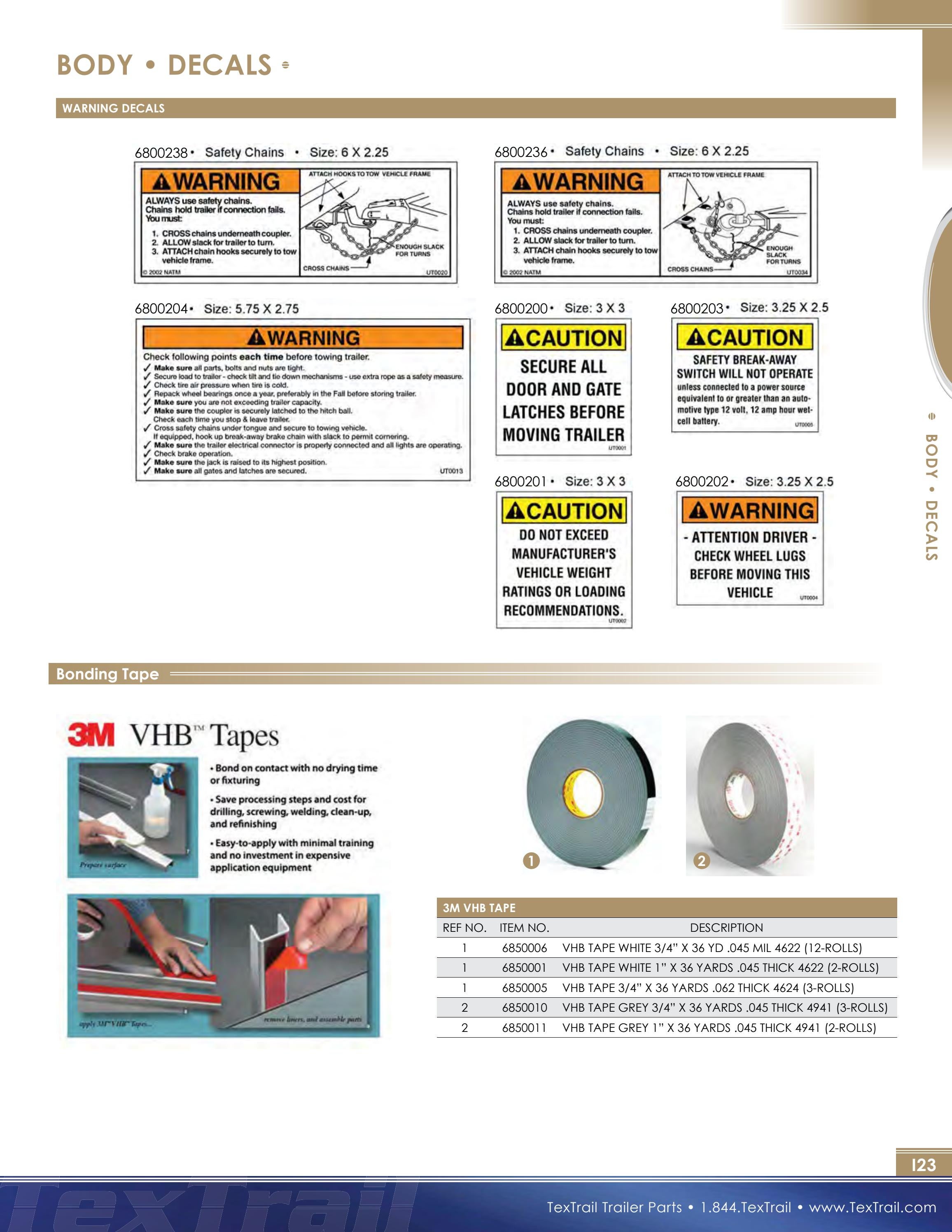 TexTrail Trailer Parts Catalog by Dino Marketing Group Issuu