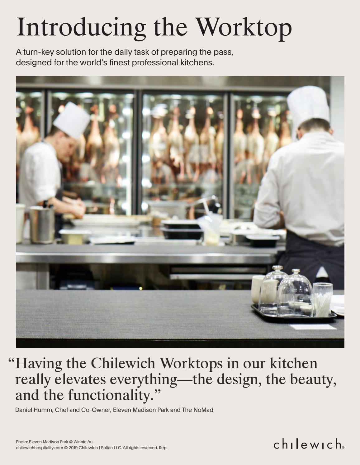 Chilewich Worktop Sales Sheet 2020 by Fieldcrest International Issuu