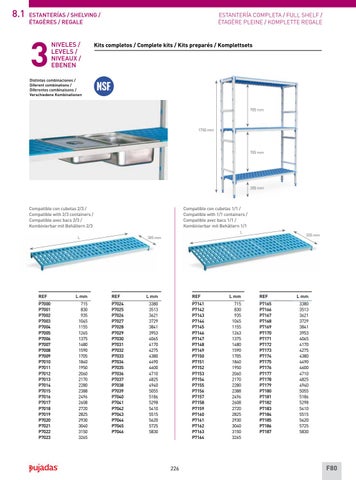 Fieldcrest International 家具目录 · Pujadas 层架 2020 第 11 页