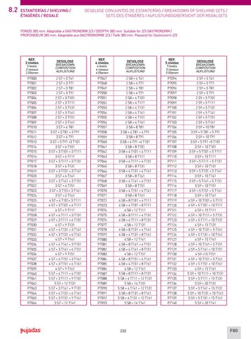 Fieldcrest International 家具目录 · Pujadas 层架 2020 第 17 页
