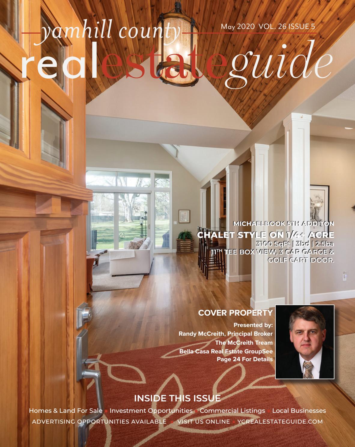 May 2020 Edition of the Yamhill County Real Estate Guide Bringing you