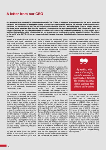 e-Boks UN Global Compact Communication on Progress 2019 by e-Boks - Issuu