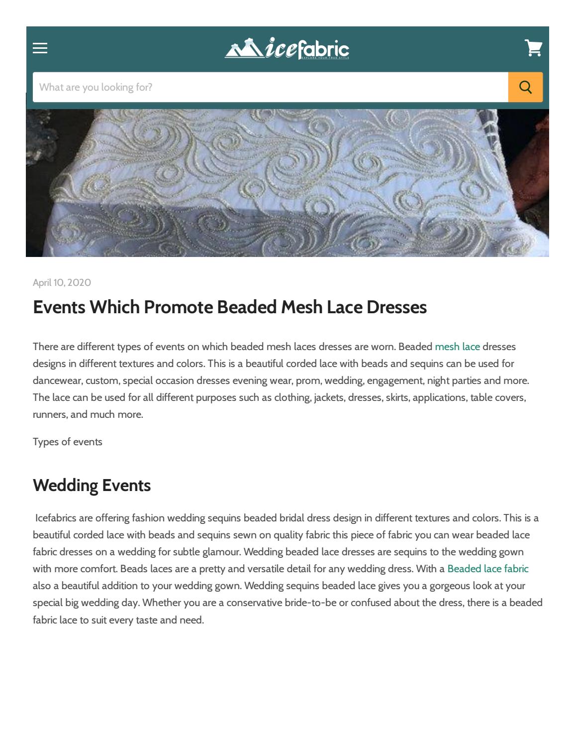 about you lace and beads