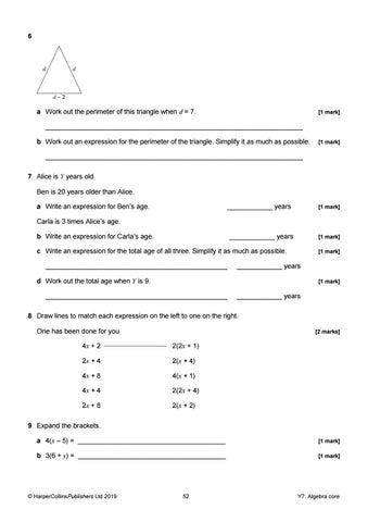 Collins Tests & Assessment - KS3 Maths Progress Tests by Collins - Issuu