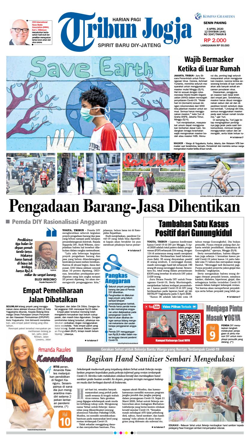 Tribun Jogja 06 04 2020 By Tribun Jogja Issuu<script async src=