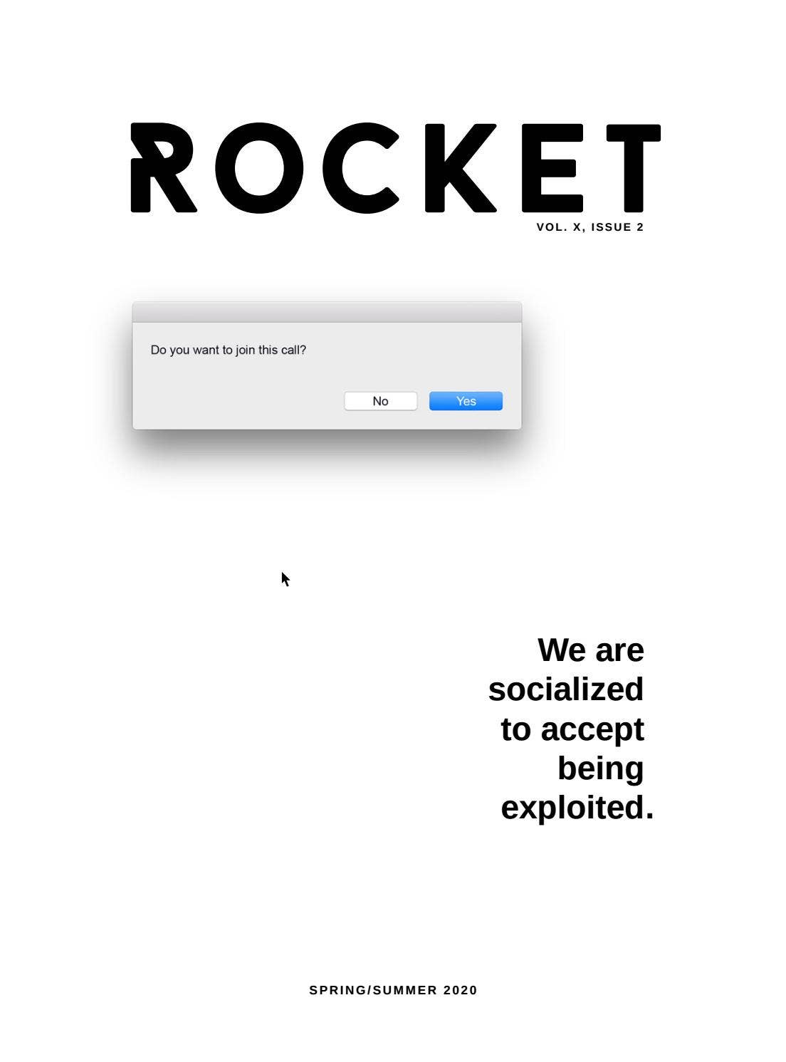 ROCKET SPRINGSUMMER 2020 by ROCKET Magazine - Issuu